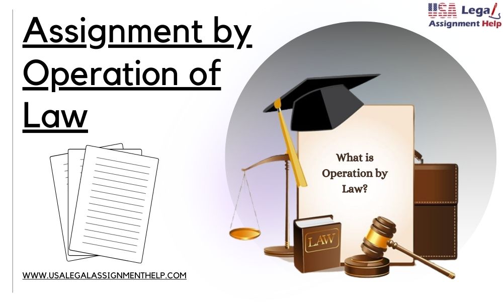 Assignment By Operation Of Law